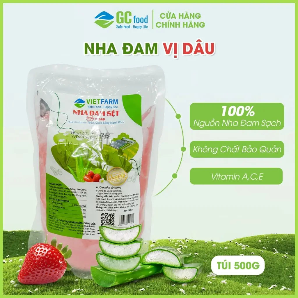 Bí quyết giữ trọn độ giòn và dưỡng chất trong từng hạt thạch nha đam GC Food Bí quyết giữ trọn độ giòn và dưỡng chất trong từng hạt thạch nha đam GC Food