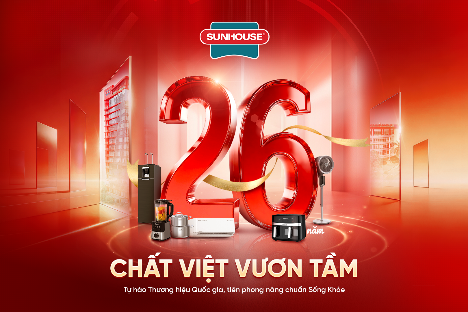 Từ căn bếp Việt, SUNHOUSE viết tiếp hành trình chinh phục thế giới