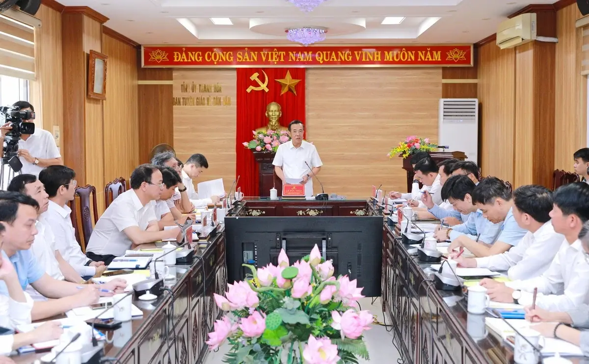 Thanh Hoá: Đổi mới công tác Tuyên giáo, Dân vận theo hướng thực chất, gần dân và hiệu quả