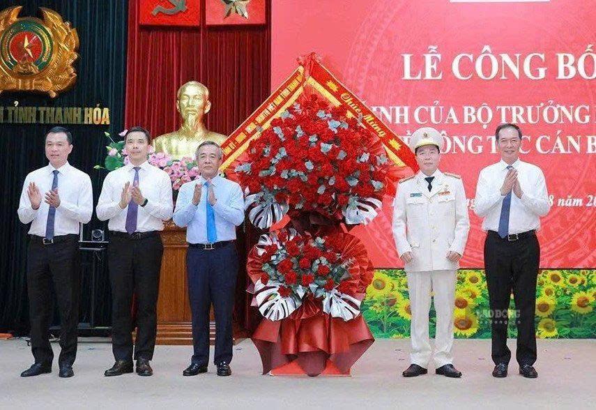 Đại tá Hoàng Quốc Việt giữ chức Giám đốc Công an tỉnh Thanh Hóa Đại tá Hoàng Quốc Việt giữ chức Giám đốc Công an tỉnh Thanh Hóa
