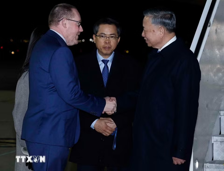 Tổng Bí thư, Chủ tịch nước Tô Lâm đến thủ đô Canberra, tiếp tục chuyến thăm cấp Nhà nước Australia Tổng Bí thư, Chủ tịch nước Tô Lâm đến thủ đô Canberra, tiếp tục chuyến thăm cấp Nhà nước Australia