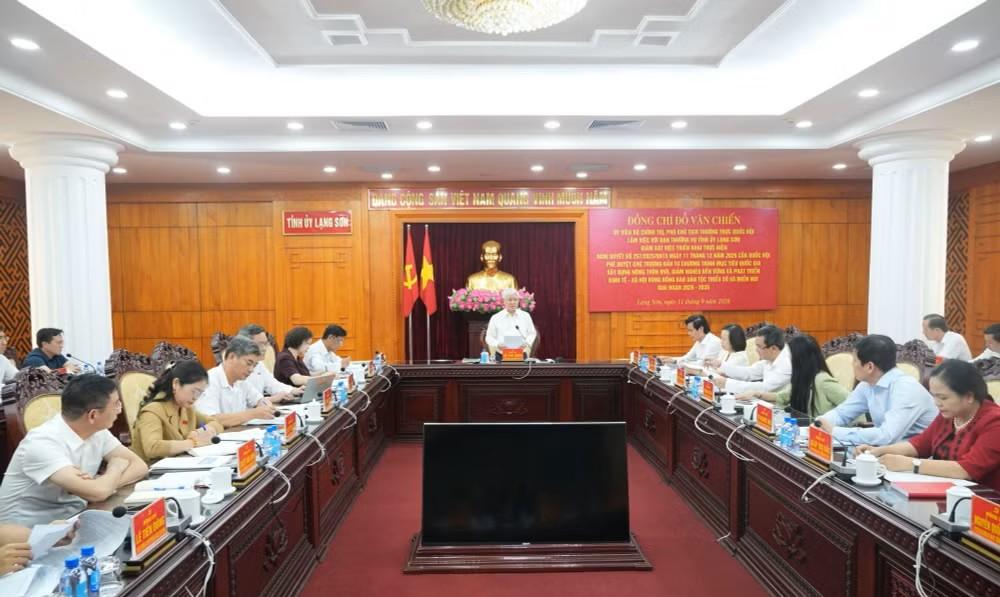 Lạng Sơn đẩy nhanh giải ngân huy động nguồn lực cho phát triển vùng dân tộc thiểu số Lạng Sơn đẩy nhanh giải ngân huy động nguồn lực cho phát triển vùng dân tộc thiểu số