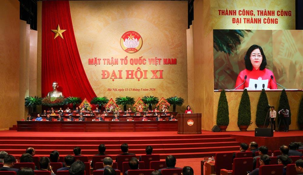 Khai mạc trọng thể Đại hội đại biểu toàn quốc Mặt trận Tổ quốc Việt Nam lần thứ XI