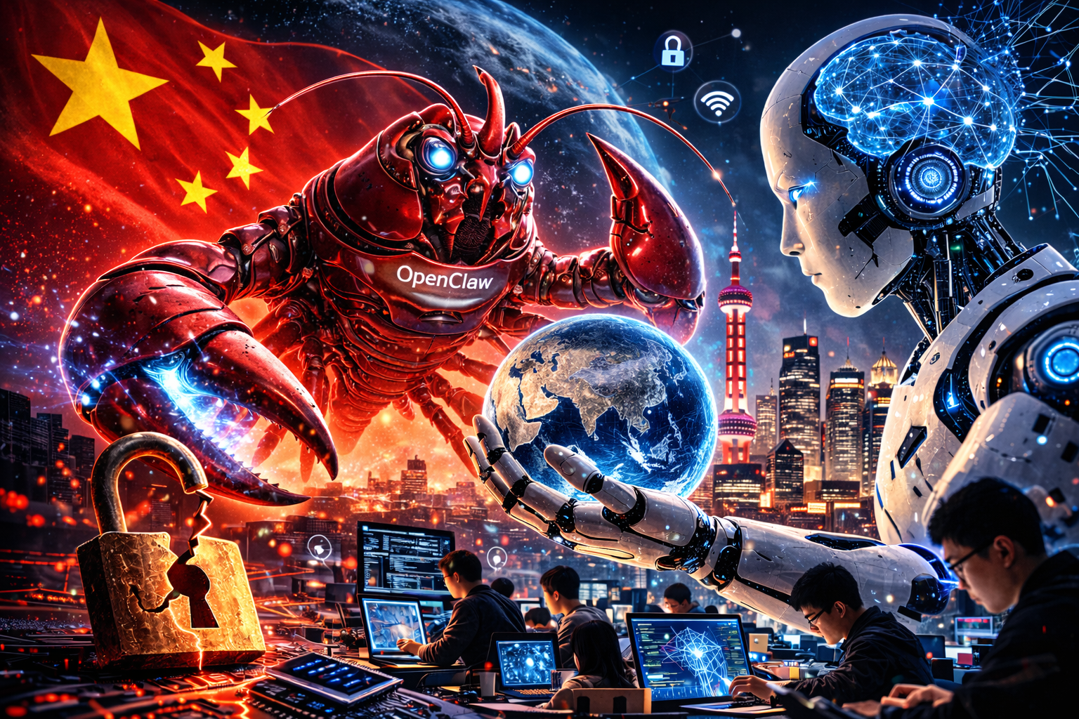 Cơn sốt ‘tôm hùm AI’ khiến cả Trung Quốc phát cuồng, làng công nghệ thế giới lại dậy sóng