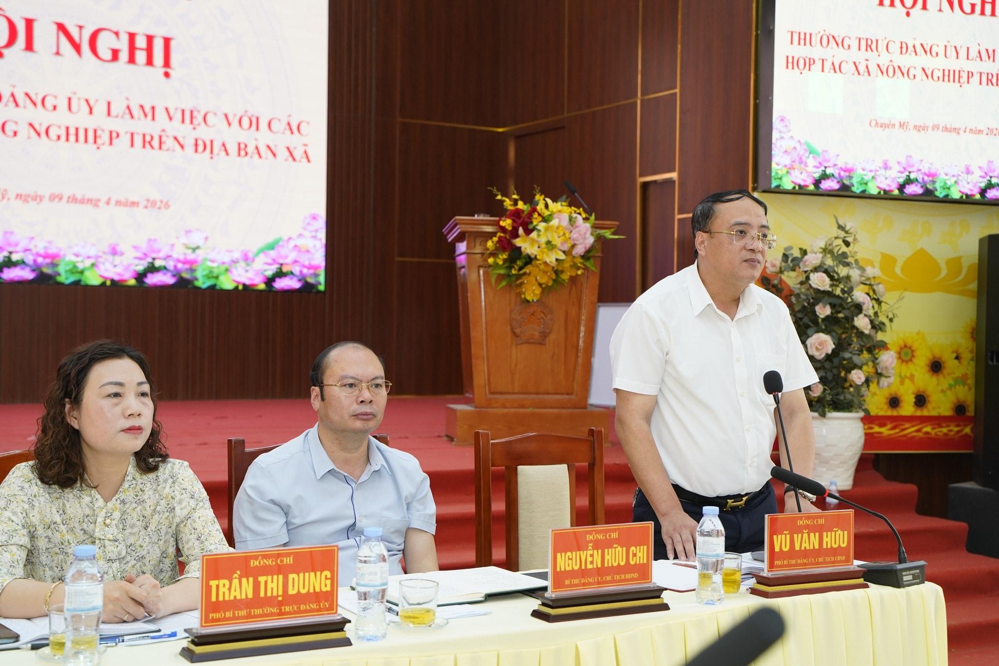 Xã Chuyên Mỹ tháo gỡ khó khăn, nâng cao hiệu quả hợp tác xã nông nghiệp