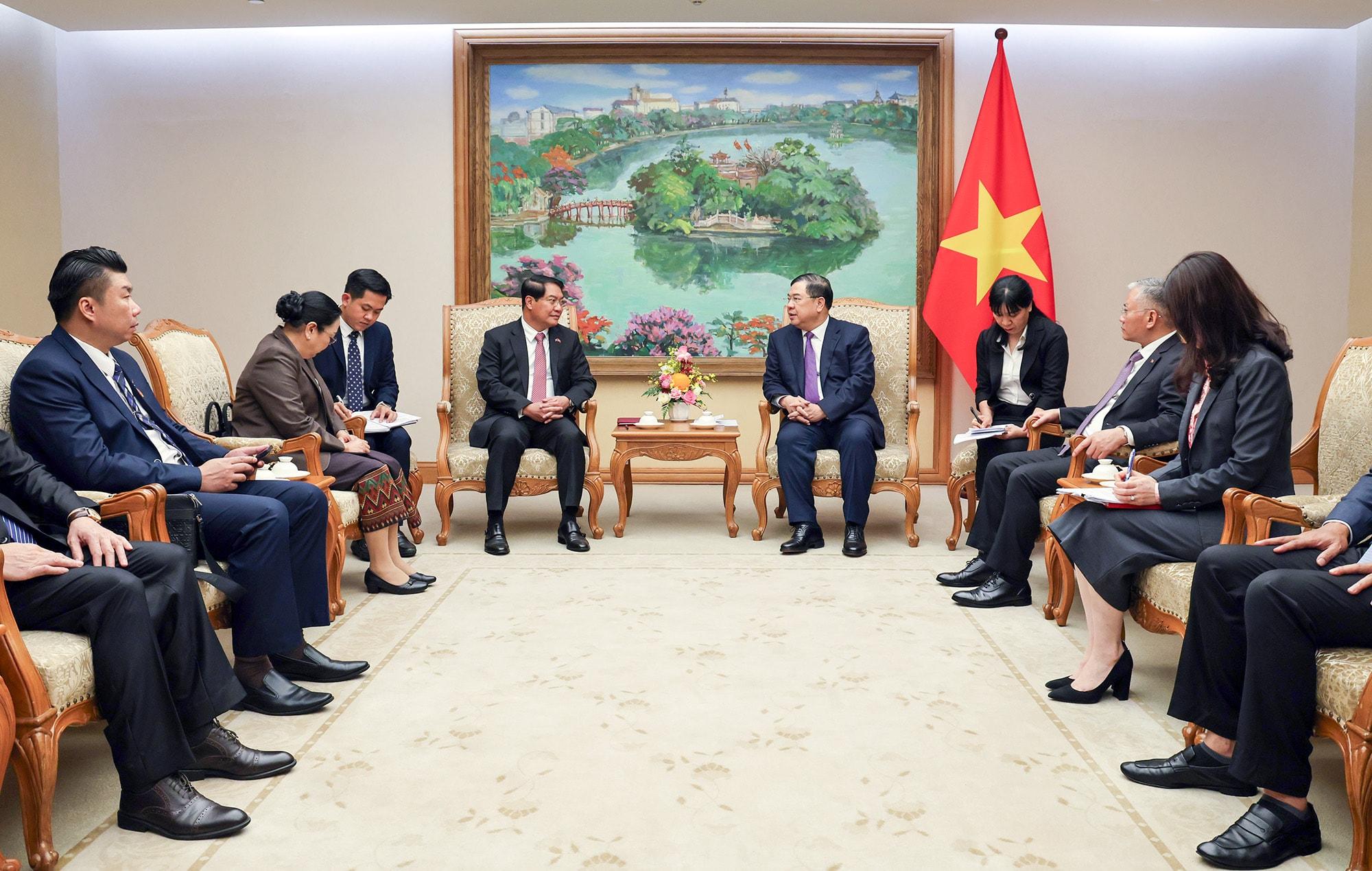 Hà Nội - Viêng Chăn thúc đẩy hợp tác toàn diện giai đoạn 2026-2030
