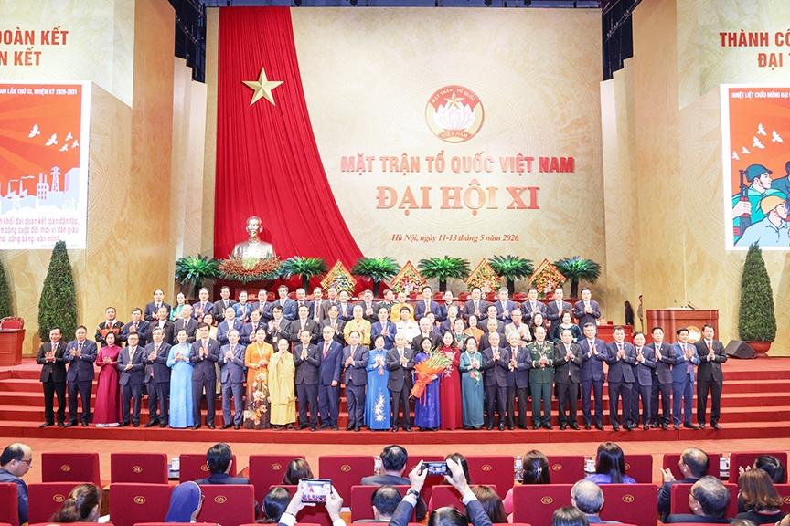 Bế mạc Đại hội đại biểu toàn quốc MTTQ Việt Nam lần thứ XI Bế mạc Đại hội đại biểu toàn quốc MTTQ Việt Nam lần thứ XI