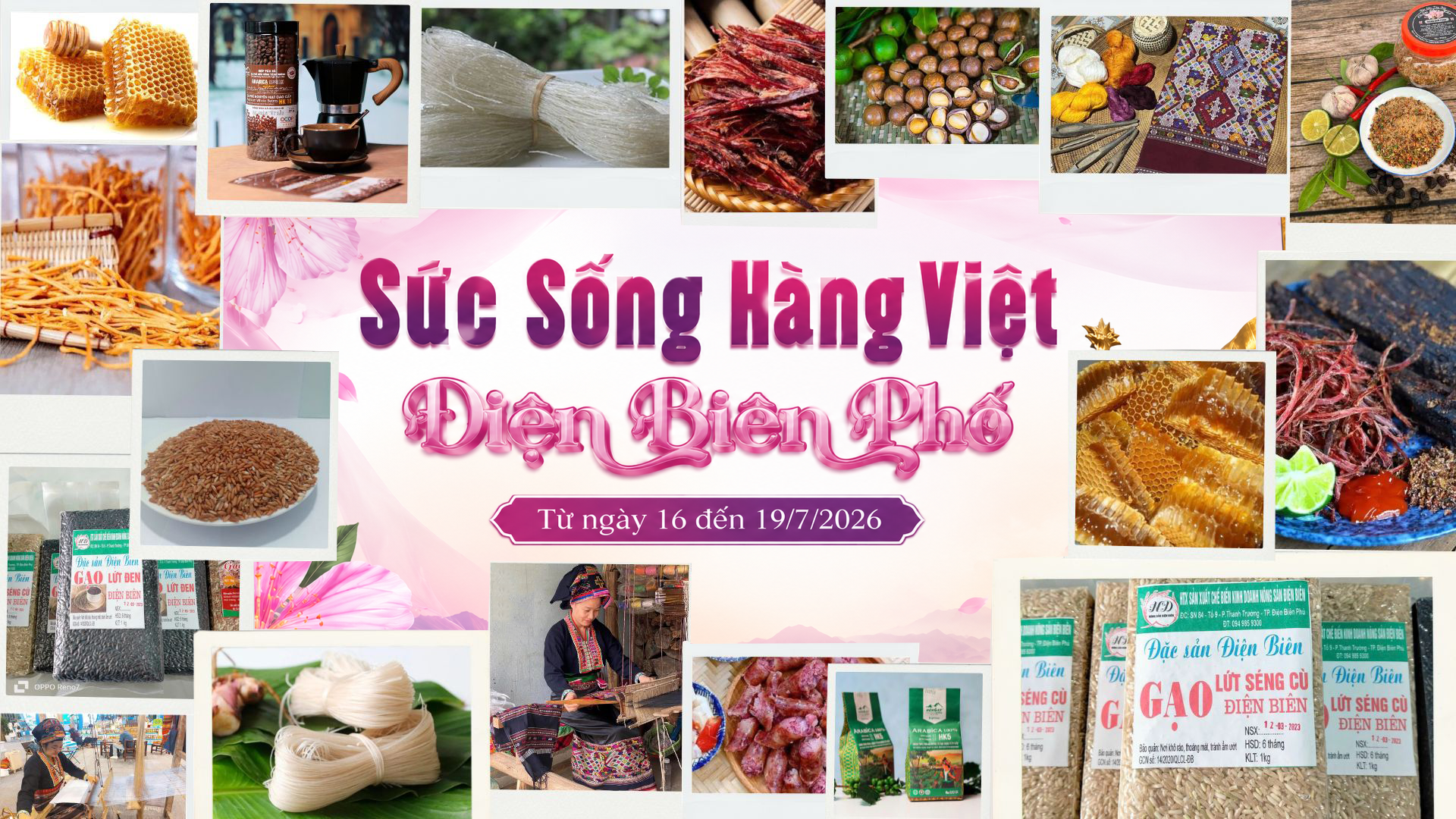Đưa sản phẩm đặc trưng Điện Biên đến gần hơn với người tiêu dùng qua chương trình “Sức sống hàng Việt” số 9 Đưa sản phẩm đặc trưng Điện Biên đến gần hơn với người tiêu dùng qua chương trình “Sức sống hàng Việt” số 9