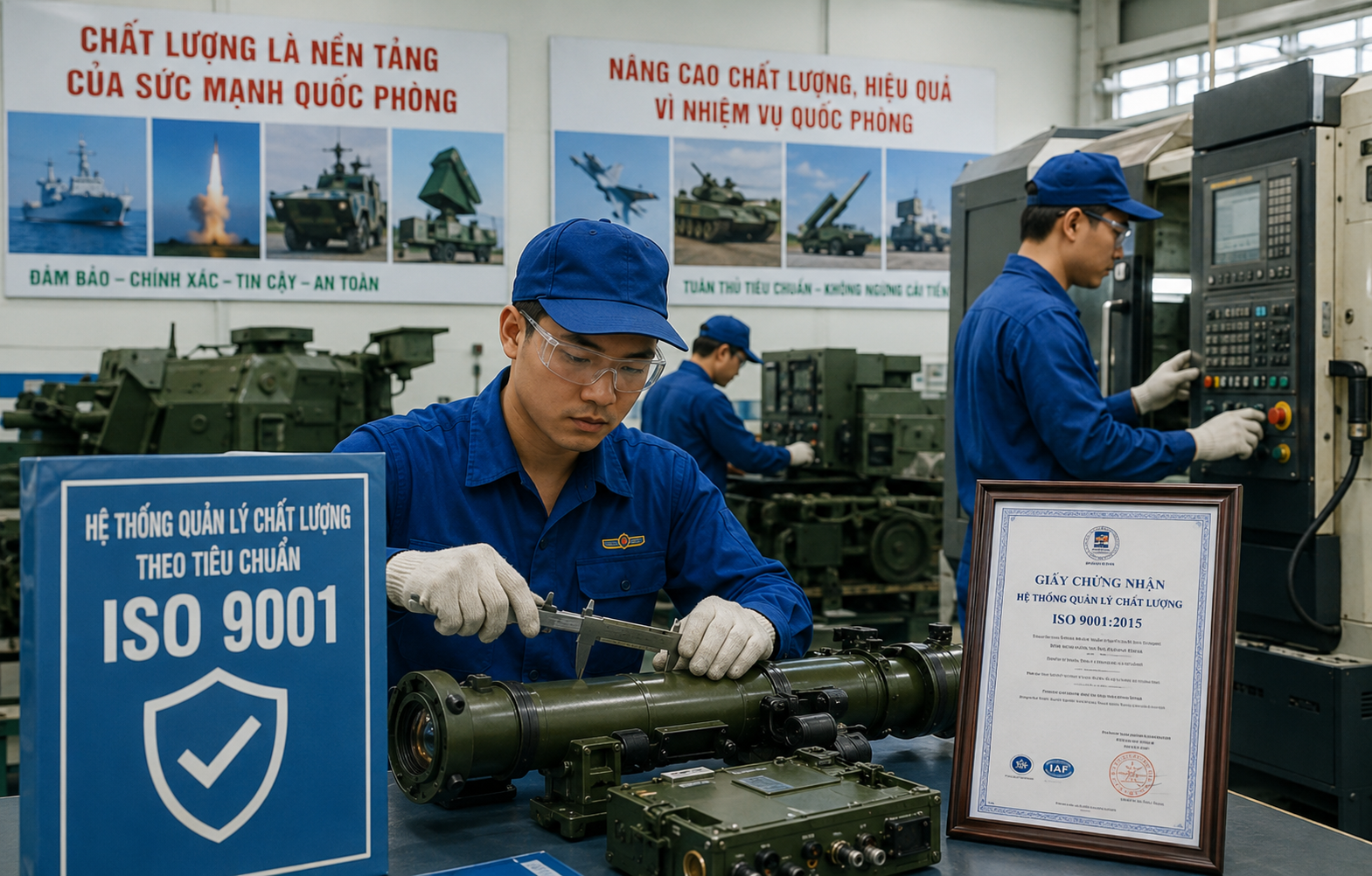 Đề xuất hoàn thiện quy định chứng nhận chất lượng trong sản xuất quốc phòng