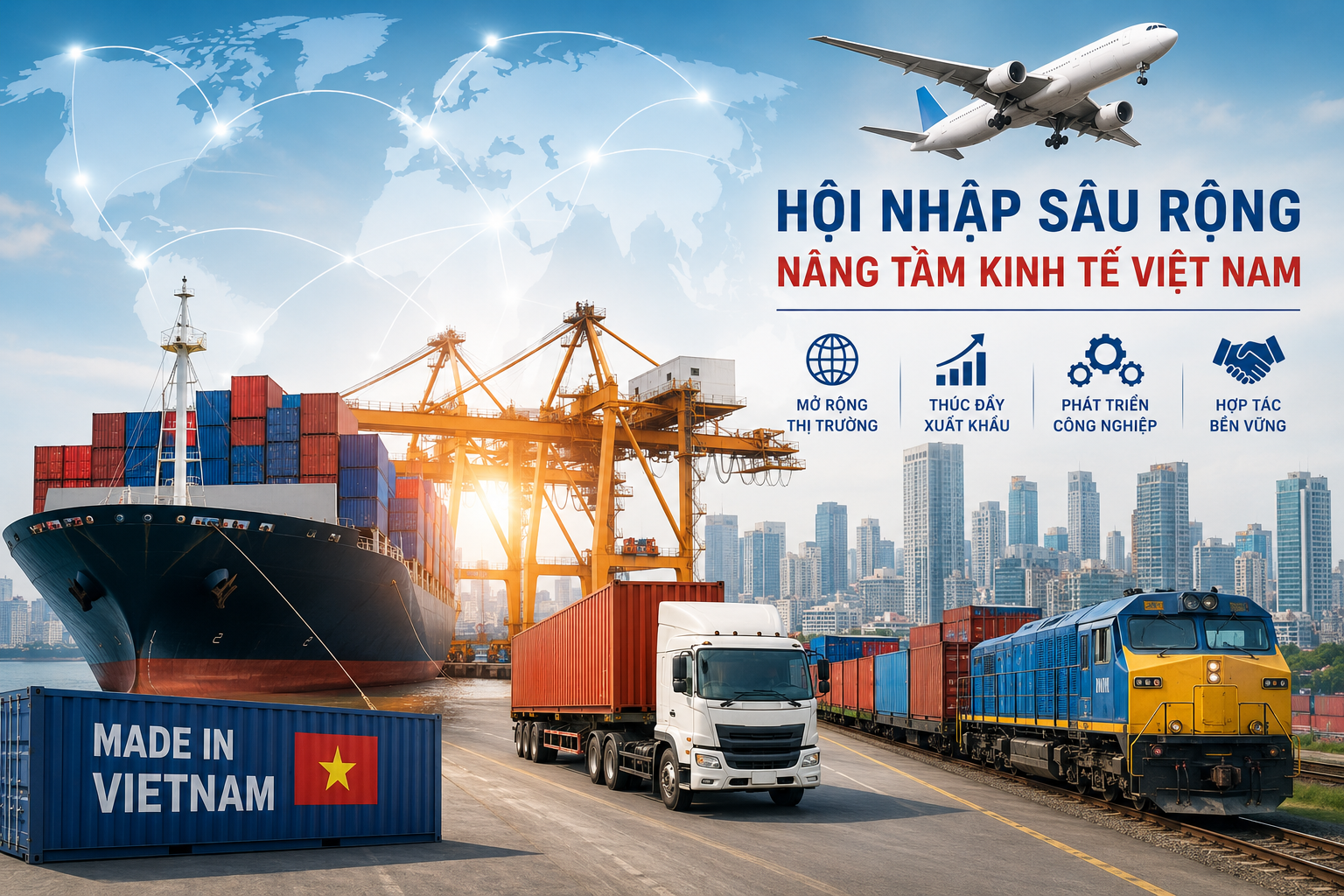 75 năm ngành Công Thương: Động lực hội nhập đưa kinh tế Việt Nam vươn tầm