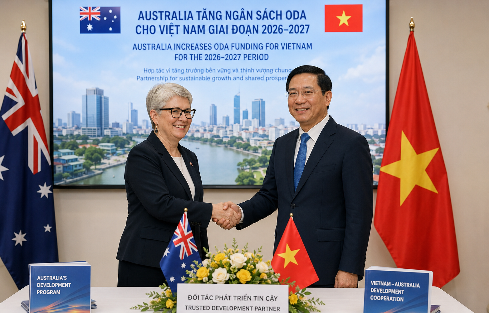 Australia tăng vốn ODA cho Việt Nam, ưu tiên tăng trưởng bền vững và bao trùm