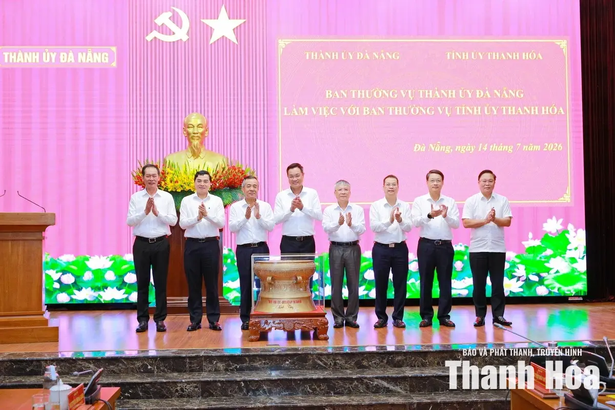 Thanh Hóa - Đà Nẵng tăng cường trao đổi kinh nghiệm, mở rộng hợp tác phát triển kinh tế - xã hội Thanh Hóa - Đà Nẵng tăng cường trao đổi kinh nghiệm, mở rộng hợp tác phát triển kinh tế - xã hội