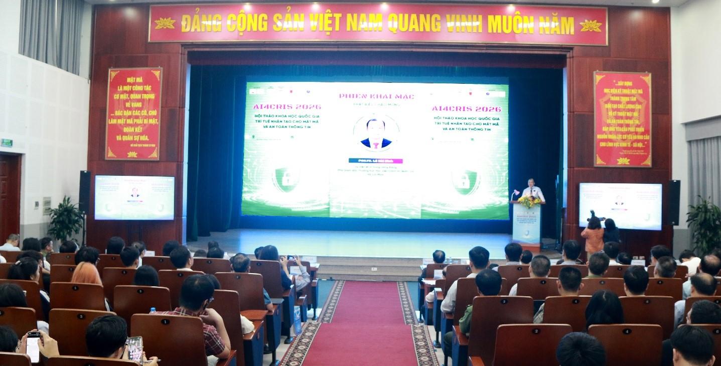 AI4CRIS 2026: Kiến tạo chiến lược Trí tuệ nhân tạo an toàn và tin cậy cho An ninh quốc gia AI4CRIS 2026: Kiến tạo chiến lược Trí tuệ nhân tạo an toàn và tin cậy cho An ninh quốc gia