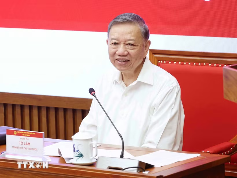 Tổng Bí thư, Chủ tịch nước Tô Lâm: Khát vọng lớn phải được hiện thực hóa bằng tầm nhìn đúng, quyết sách có căn cứ và hành động có trách nhiệm Tổng Bí thư, Chủ tịch nước Tô Lâm: Khát vọng lớn phải được hiện thực hóa bằng tầm nhìn đúng, quyết sách có căn cứ và hành động có trách nhiệm
