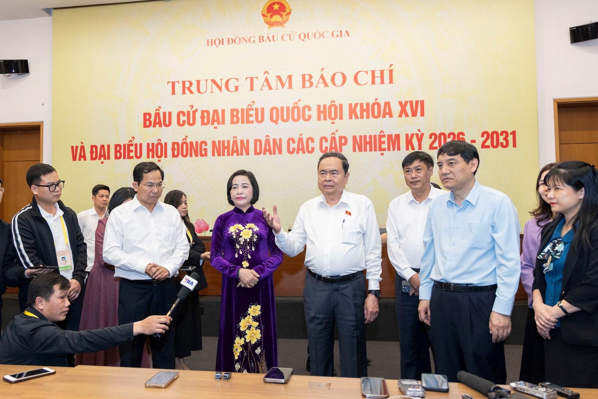 Chủ tịch Quốc hội Trần Thanh Mẫn: Thông tin bầu cử được truyền tải nhanh chóng, chính xác, an toàn