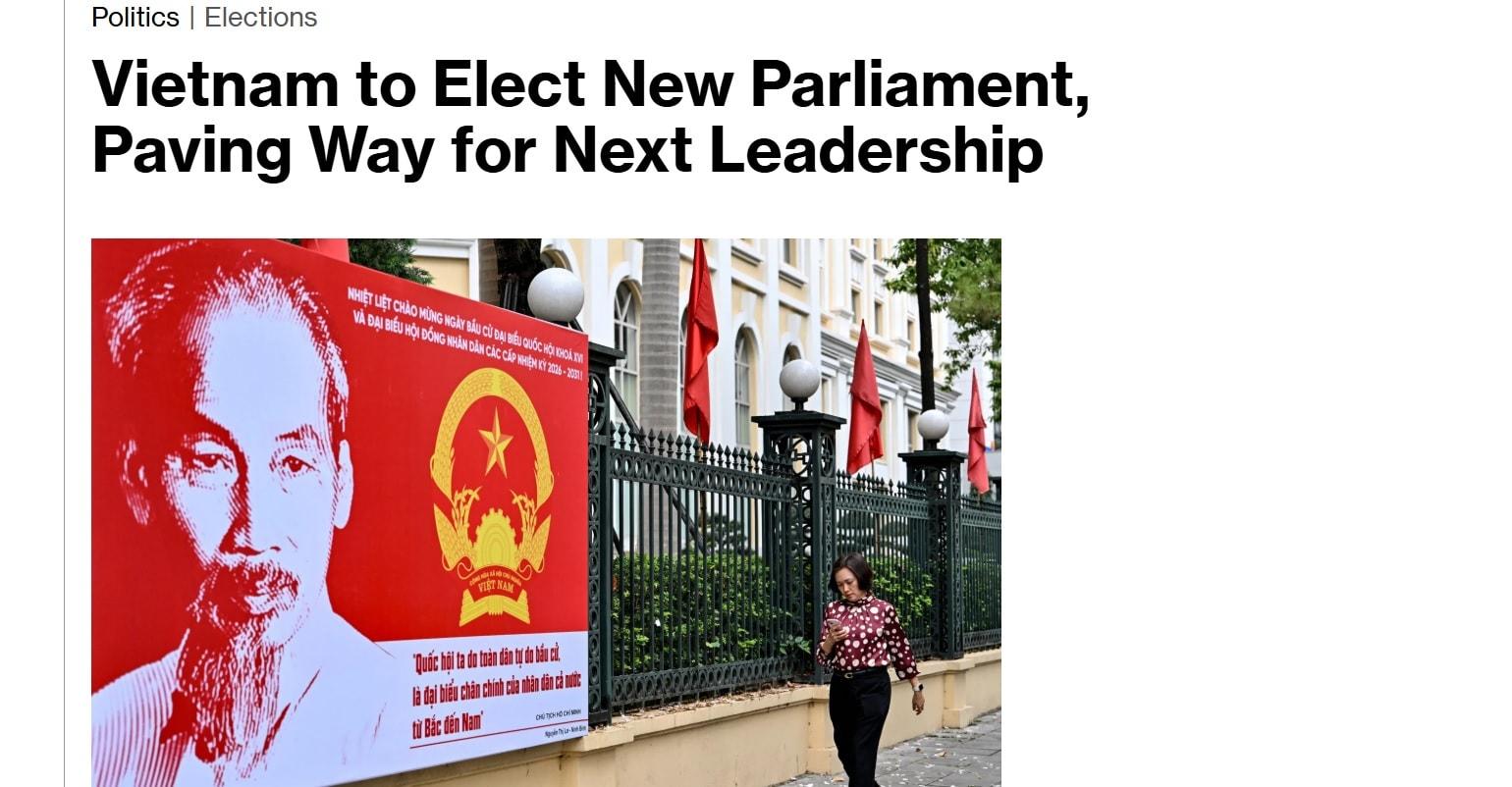 Truyền thông quốc tế đưa tin đậm nét về "Ngày hội non sông" của Việt Nam