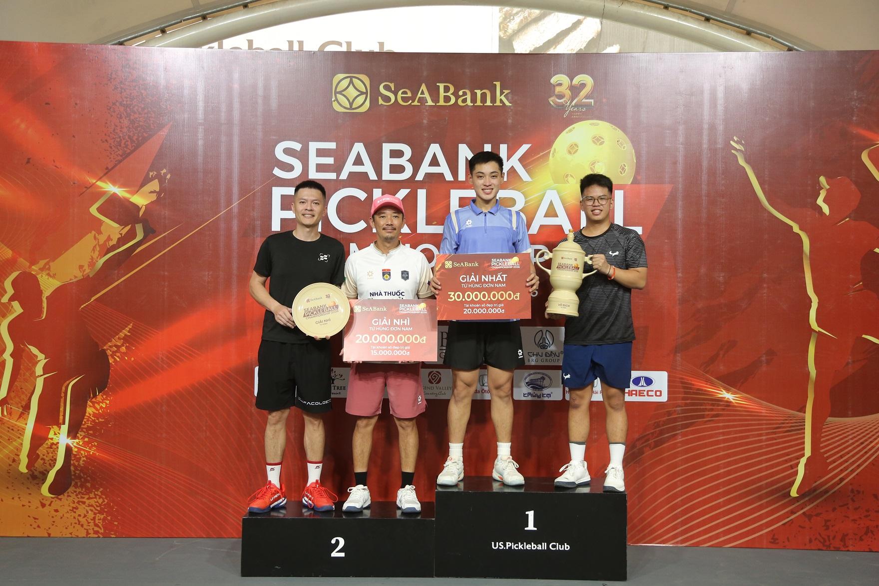 SeABank Pickleball Championship 2026: 416 VĐV tranh tài, gây quỹ từ thiện gần 620 triệu đồng cho giáo dục và môi trường SeABank Pickleball Championship 2026: 416 VĐV tranh tài, gây quỹ từ thiện gần 620 triệu đồng cho giáo dục và môi trường