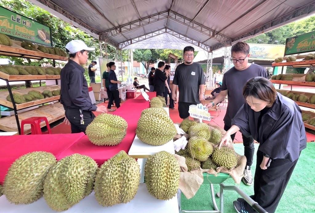 Đắk Lắk mở không gian giao thương cho sầu riêng và sản phẩm OCOP