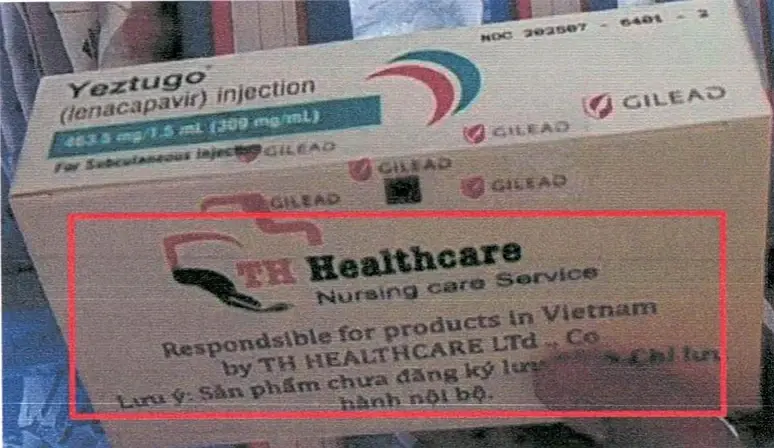 Bộ Y tế cảnh báo khẩn về thuốc tiêm phòng HIV giả mạo nhãn hiệu Gilead Sciences