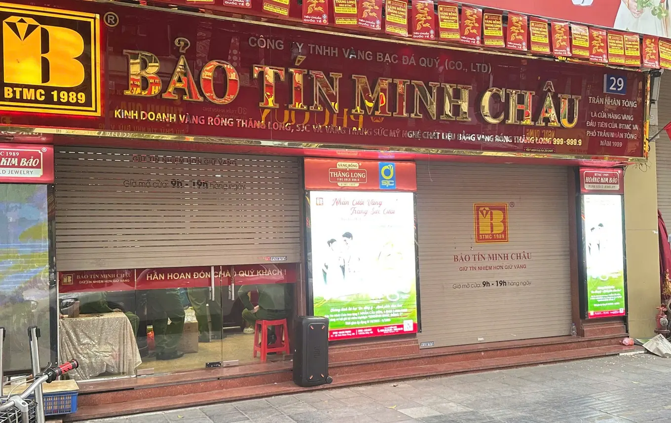 Bảo Tín Minh Châu thông tin lý do tạm dừng giao dịch và thời gian mở cửa trở lại