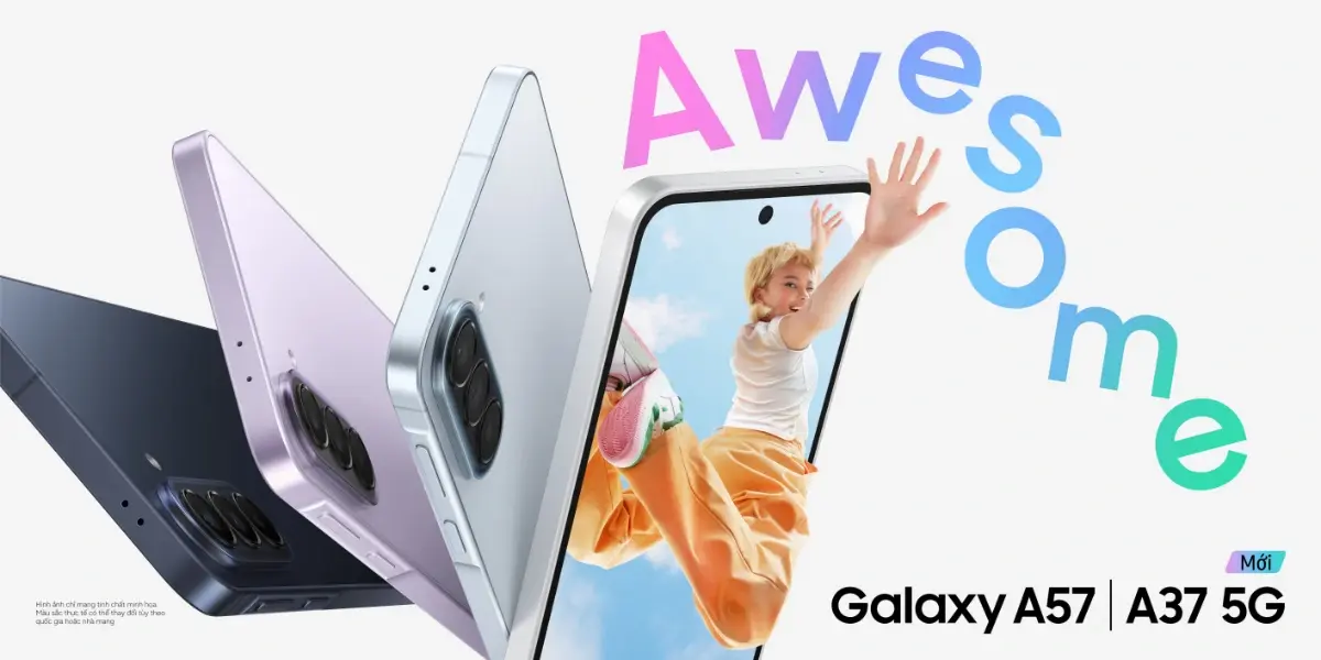 Samsung ra mắt Galaxy A57 5G và A37 5G: Phổ cập công nghệ AI và chuẩn mực thiết kế mới