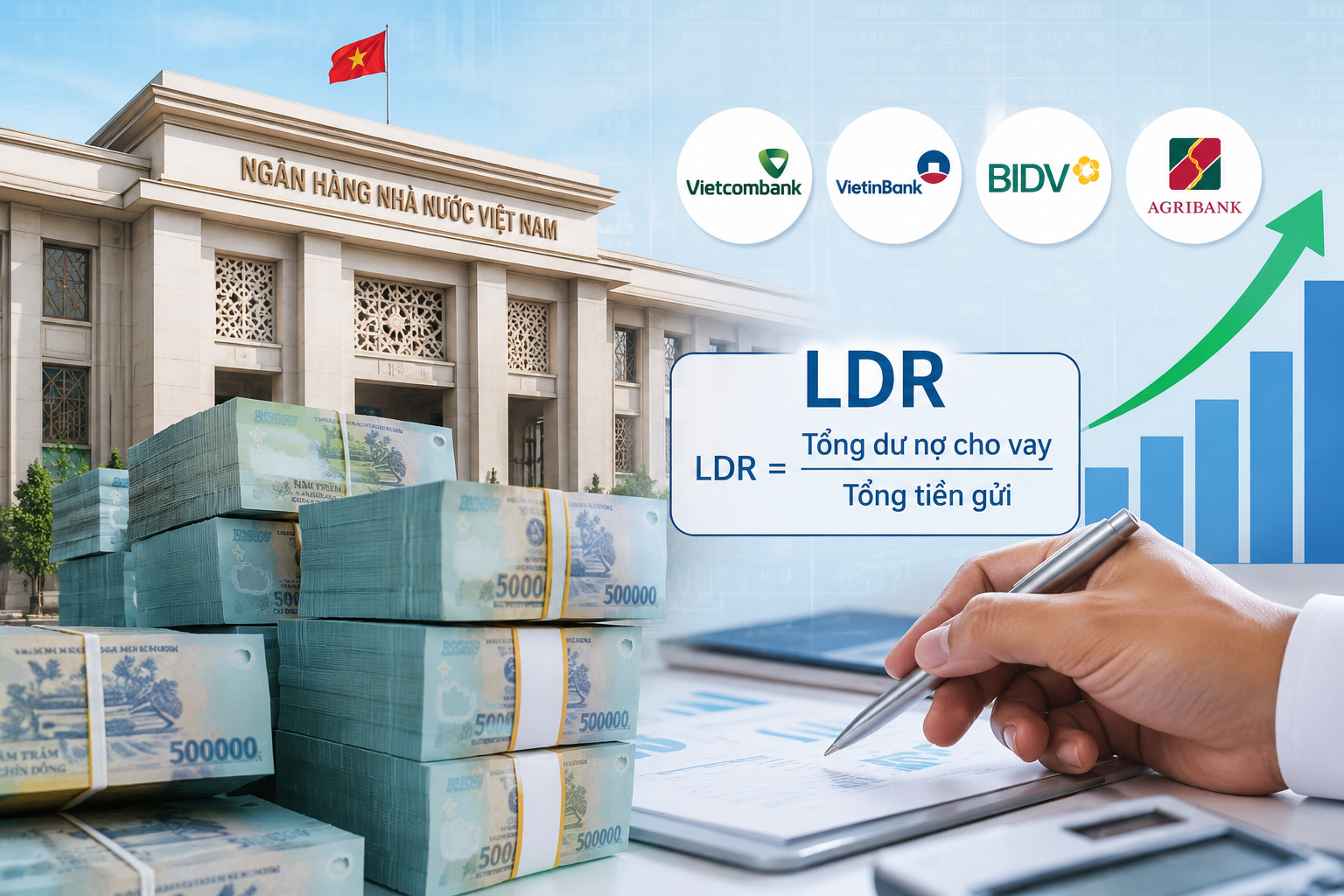 Big 4 được nới “room” thanh khoản, thêm dư địa đẩy vốn ra nền kinh tế