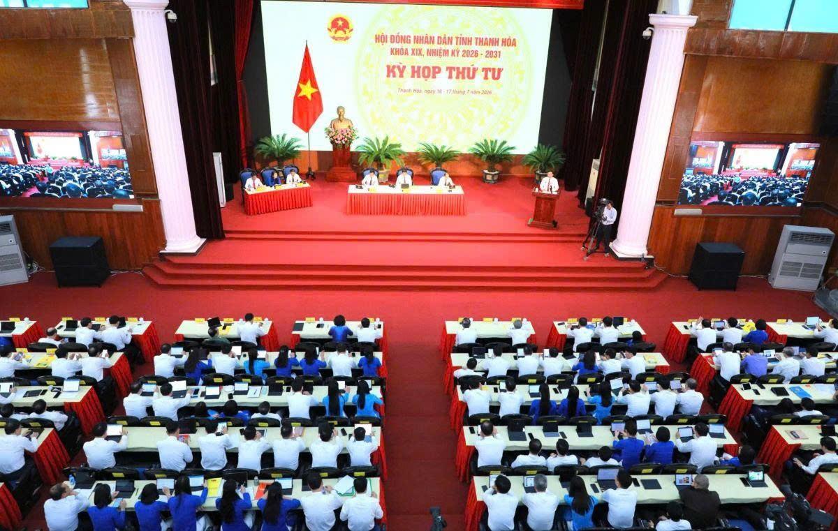 Khai mạc Kỳ họp thứ tư, HĐND tỉnh Thanh Hóa khóa XIX, nhiệm kỳ 2026-2031 Khai mạc Kỳ họp thứ tư, HĐND tỉnh Thanh Hóa khóa XIX, nhiệm kỳ 2026-2031