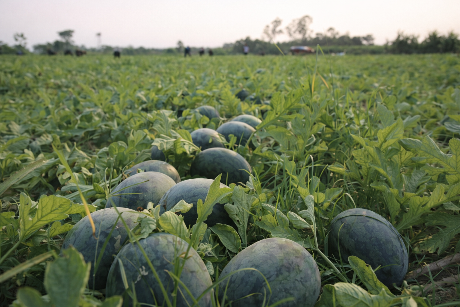 Dưa hấu Quảng Trị mắc kẹt trong vòng xoáy “được mùa mất giá”