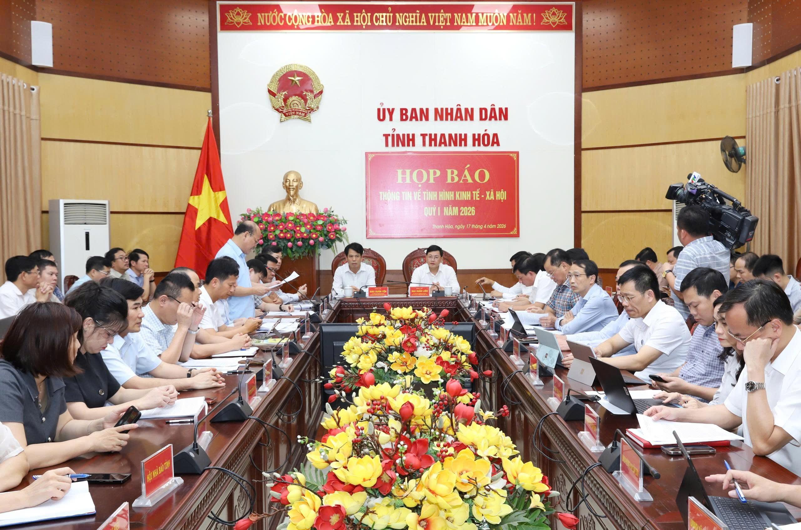 Thanh Hóa: Kinh tế - xã hội quý I/2026 khởi sắc, tạo đà cho mục tiêu tăng trưởng cao