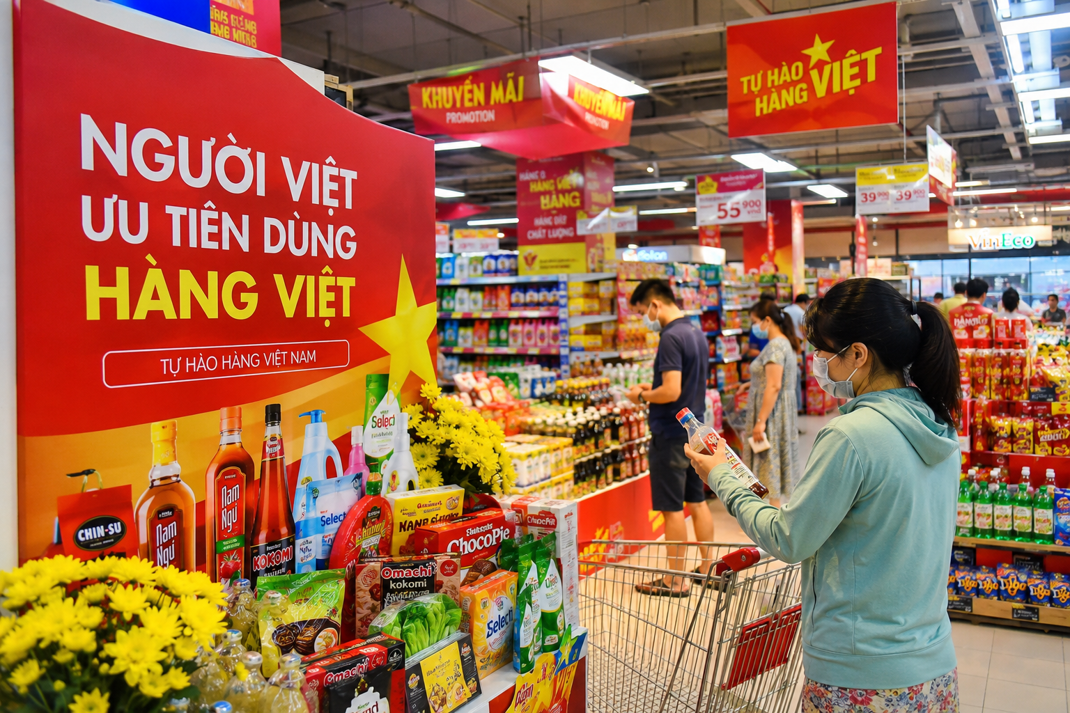 Thị trường nội địa trở thành điểm tựa của tăng trưởng kinh tế