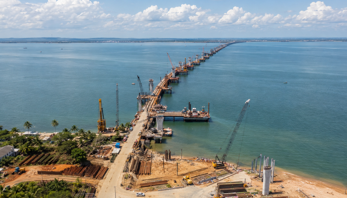 Chọn nhà thầu Trung Quốc cho dự án siêu cầu vượt biển dài 12km, vốn đầu tư hơn 51.000 tỷ đồng Chọn nhà thầu Trung Quốc cho dự án siêu cầu vượt biển dài 12km, vốn đầu tư hơn 51.000 tỷ đồng
