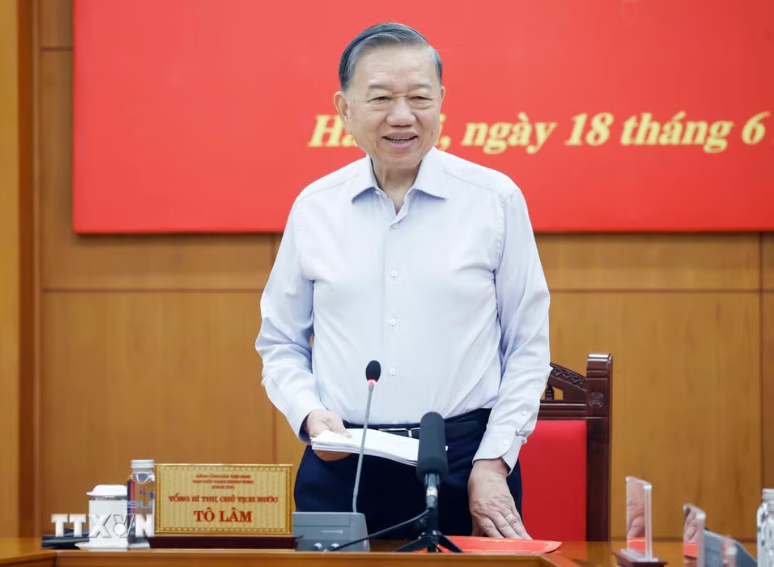 Tổng Bí thư, Chủ tịch nước Tô Lâm: Tập trung xử lý dứt điểm các vụ án, vụ việc nghiêm trọng, phức tạp Tổng Bí thư, Chủ tịch nước Tô Lâm: Tập trung xử lý dứt điểm các vụ án, vụ việc nghiêm trọng, phức tạp