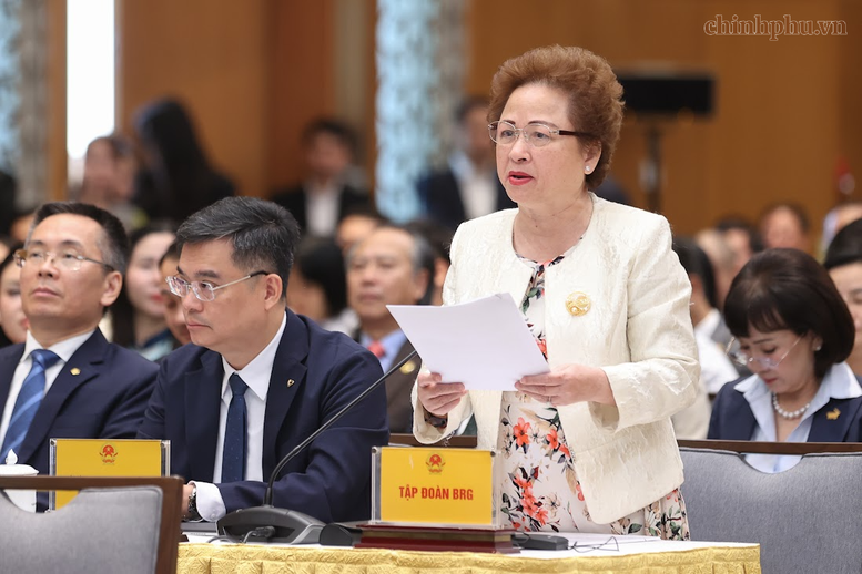 Chủ tịch BRG Nguyễn Thị Nga: Tín dụng xanh cần trở thành động lực quan trọng cho tăng trưởng bền vững Chủ tịch BRG Nguyễn Thị Nga: Tín dụng xanh cần trở thành động lực quan trọng cho tăng trưởng bền vững