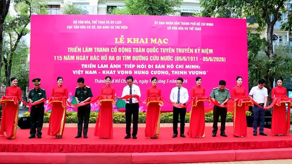 Nhiều hoạt động triển lãm kỷ niệm 136 năm Ngày sinh Chủ tịch Hồ Chí Minh