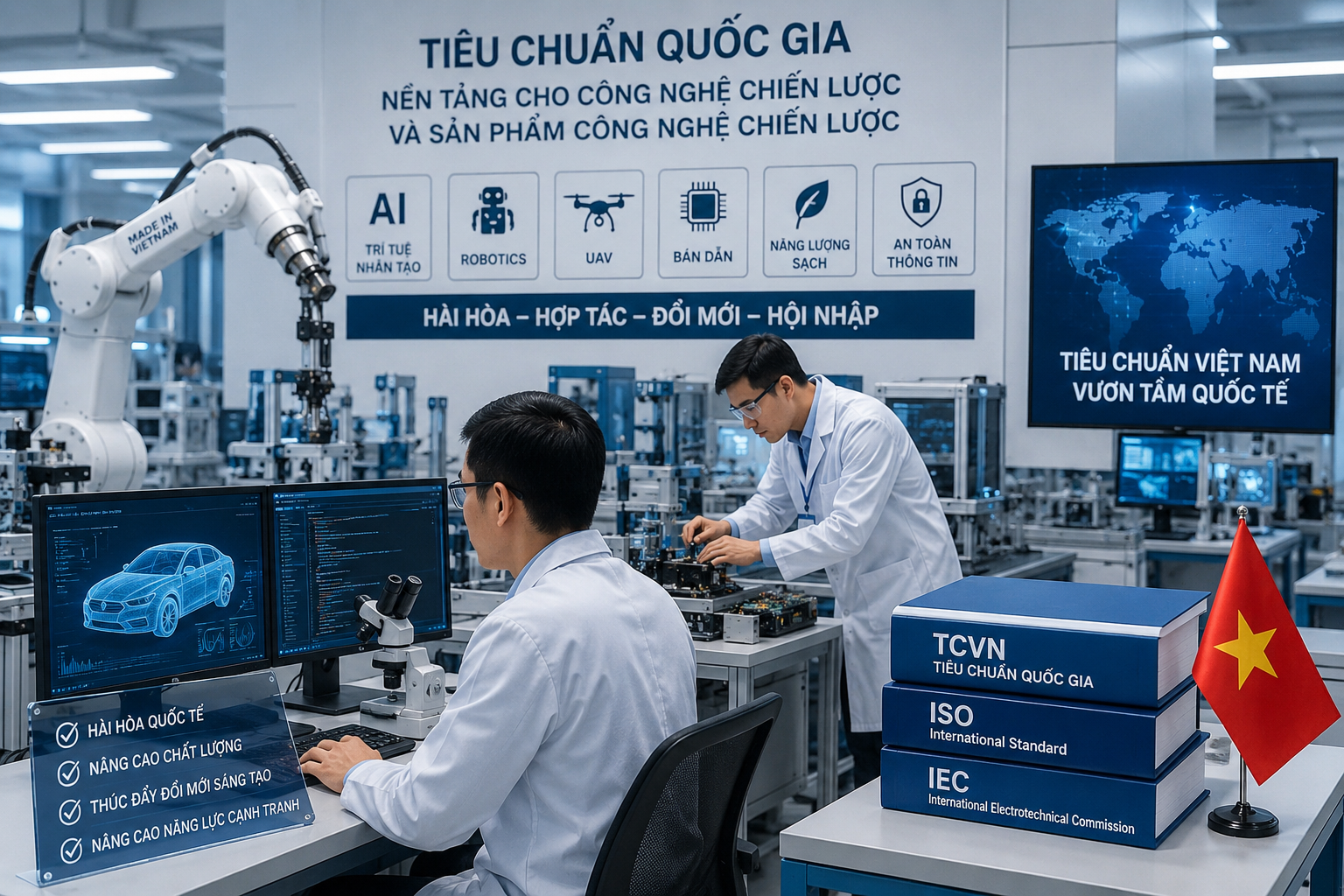 Tiêu chuẩn quốc gia tạo đòn bẩy cho công nghệ chiến lược Việt Nam