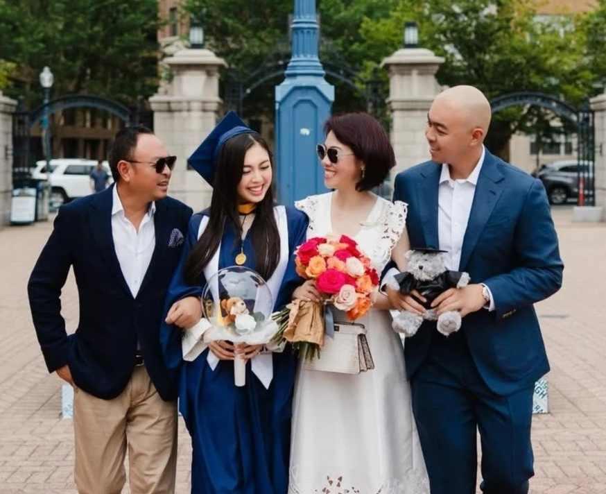 Ái nữ SN 2000 của gia tộc giàu có nhất nhì Việt Nam: Tốt nghiệp Thạc sĩ tại Mỹ, sở hữu loạt túi hiệu đắt đỏ, hôn nhân viên mãn với chồng thiếu gia