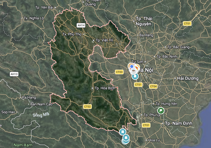 Google maps bắt đầu cập nhật bản đồ hành chính mới của Việt Nam