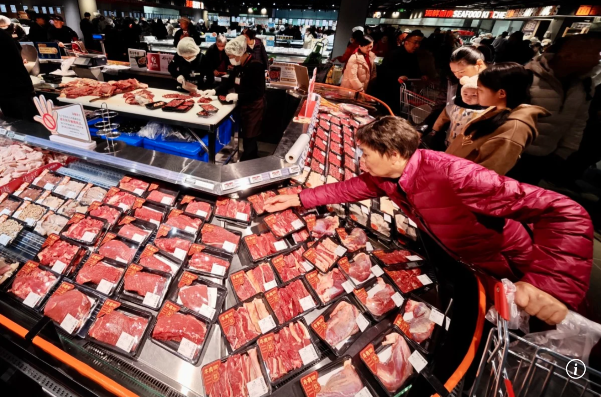 Trung Quốc 'giáng đòn' thuế 55% lên thịt bò Australia