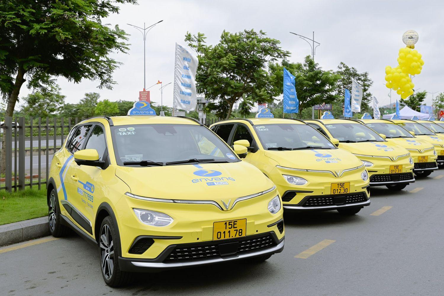 Gần 71% taxi là xe điện