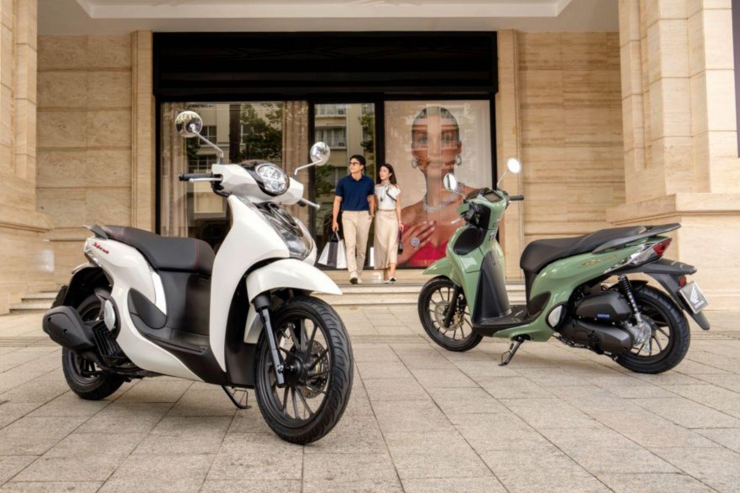 Honda SH Mode màu nào đắt nhất?
