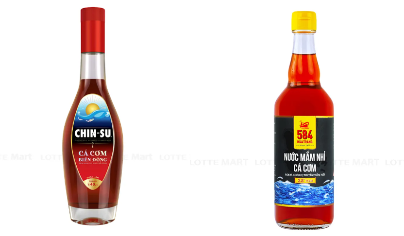So sánh nước mắm Chin-su Cá Cơm Biển Đông và 584 Nha Trang: Khác biệt giữa “hiện đại tiện lợi” và “truyền thống nguyên bản”