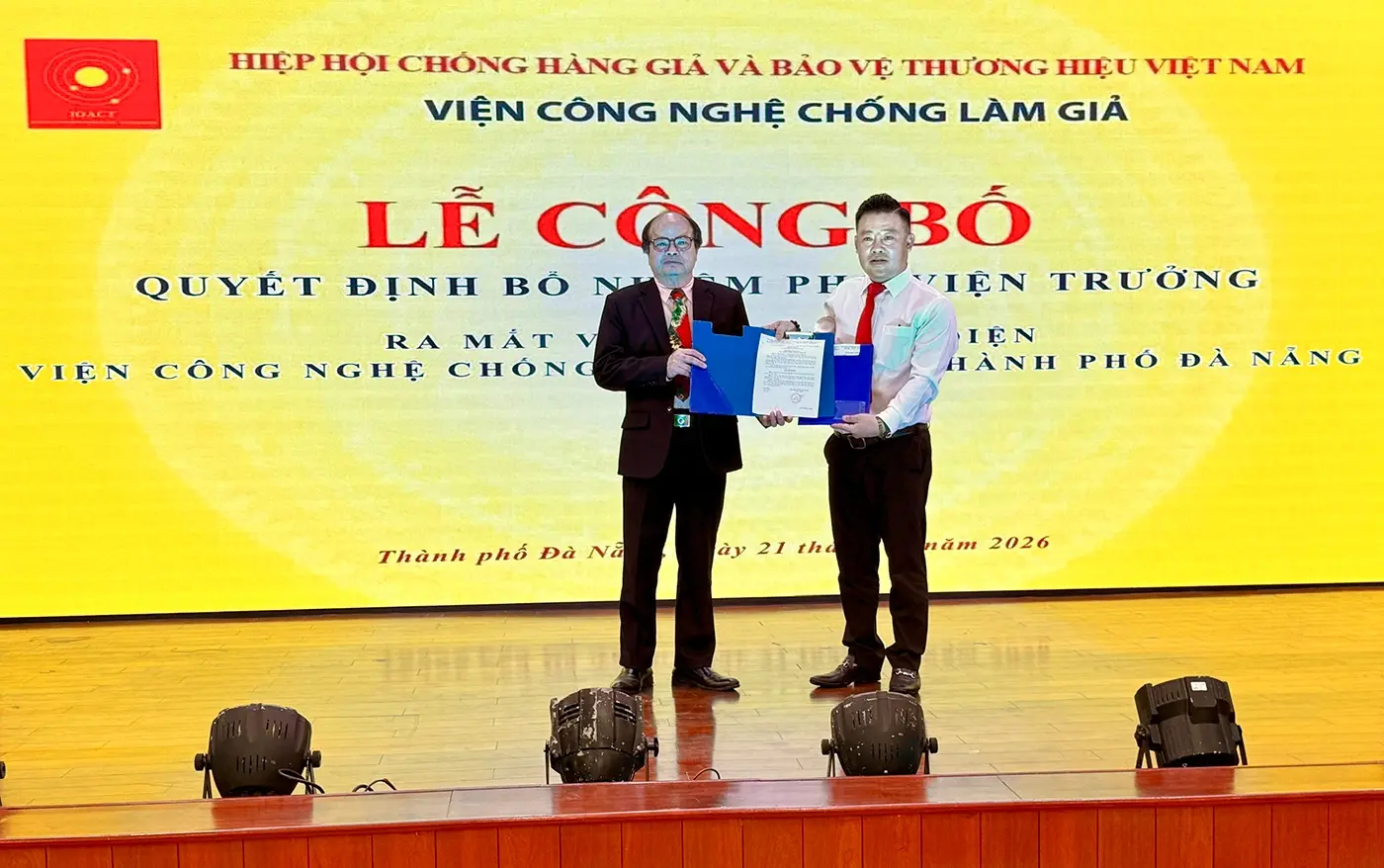 Ra mắt Văn phòng đại diện Viện Công nghệ chống làm giả tại Đà Nẵng