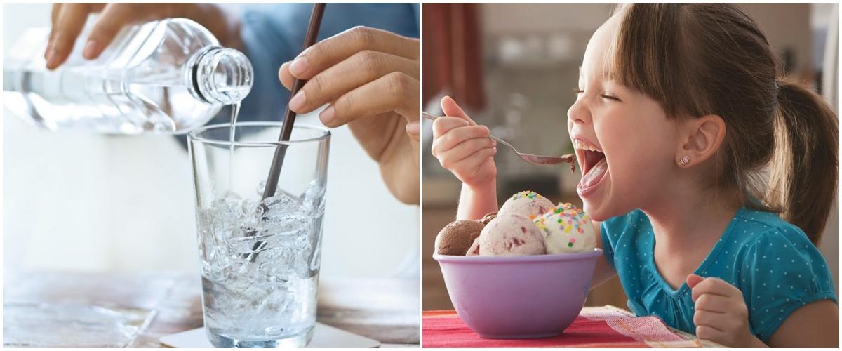 Ngày nắng nóng, ăn kem hay uống nước lạnh gây hại sức khỏe hơn?