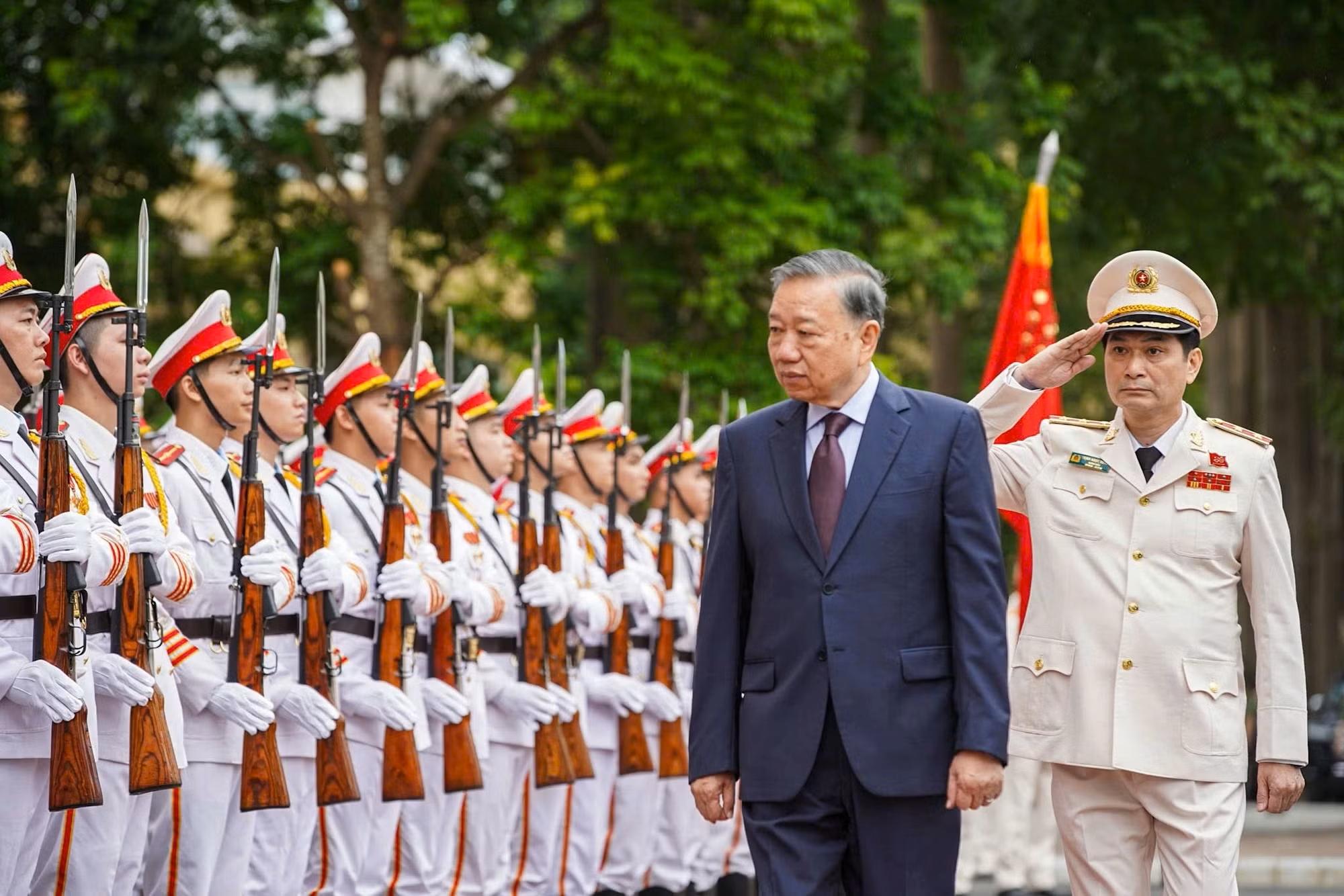 Tổng Bí thư, Chủ tịch nước Tô Lâm dự Lễ kỷ niệm 80 năm Ngày truyền thống Học viện An ninh nhân dân