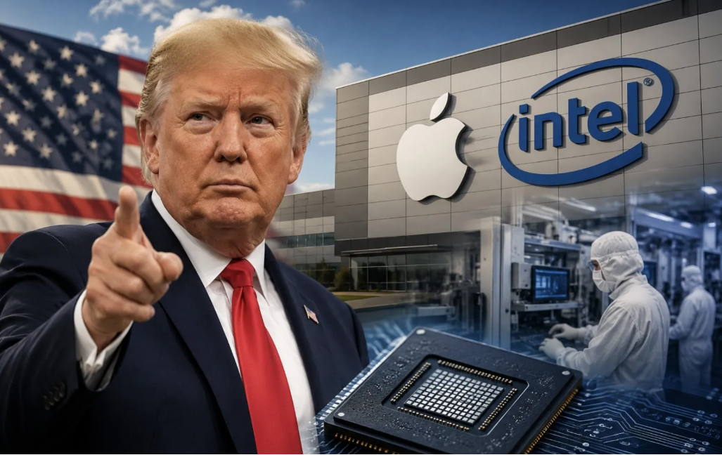 Chưa từng có trong lịch sử: Apple và Intel bắt tay sản xuất chip tại Mỹ, ông Trump khoe công lớn