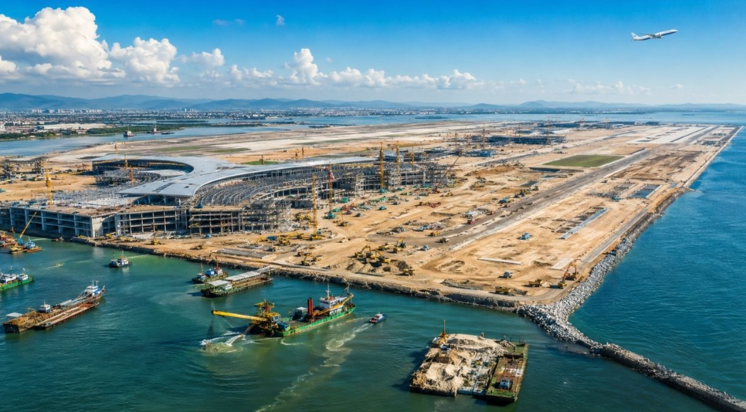 Quốc gia Đông Nam Á tăng tốc xây siêu sân bay trị giá 342.000 tỷ đồng, dự kiến đón 100 triệu hành khách/năm Quốc gia Đông Nam Á tăng tốc xây siêu sân bay trị giá 342.000 tỷ đồng, dự kiến đón 100 triệu hành khách/năm