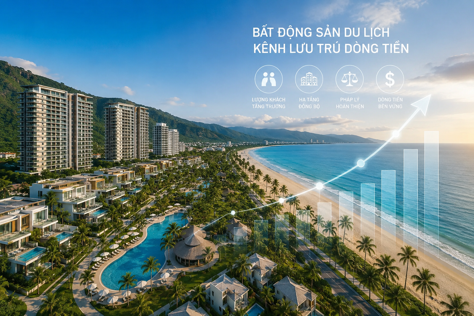 Bất động sản du lịch bước vào chu kỳ mới, dòng tiền khai thác trở thành thước đo đầu tư Bất động sản du lịch bước vào chu kỳ mới, dòng tiền khai thác trở thành thước đo đầu tư