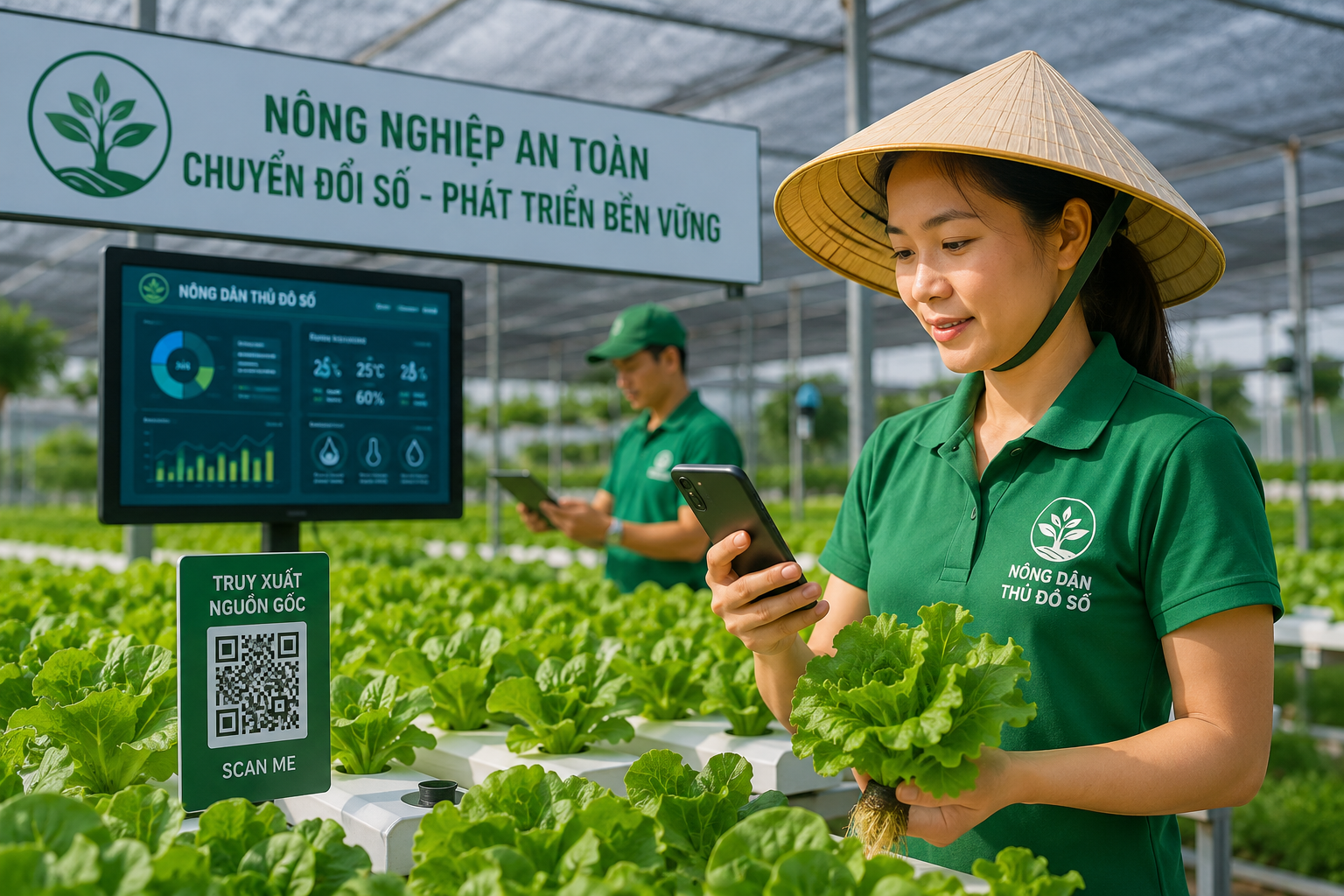 Hà Nội thúc đẩy chuyển đổi số, nâng tầm thị trường nông sản an toàn đến năm 2030