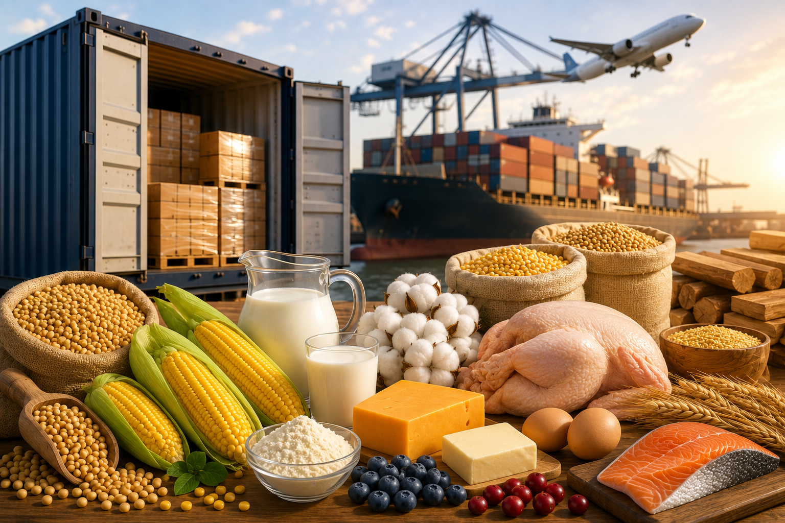 Mỹ tăng cường kết nối doanh nghiệp, mở rộng xuất khẩu nông sản vào thị trường Việt Nam Mỹ tăng cường kết nối doanh nghiệp, mở rộng xuất khẩu nông sản vào thị trường Việt Nam