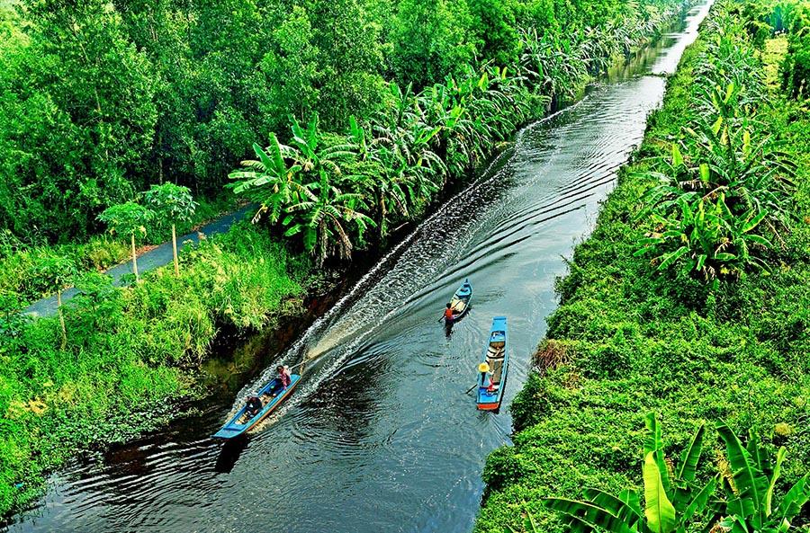 Việt Nam sở hữu dòng sông dài 42km 'chia đôi' khu rừng rộng 2.000km2, được xếp loại quý hiếm bậc nhất thế giới, là chứng nhân của nhiều chiến công lịch sử